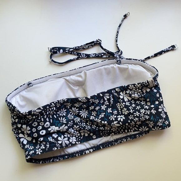 Rhythm bikini smocked bandeau floral top size L - Picture 4 of 4